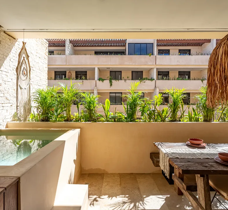 Déjà Vu 304, Aldea Zama, Tulum: 2-Bedroom Plunge Pool Condo