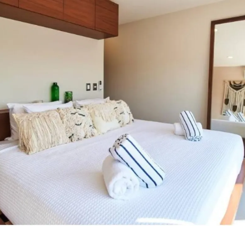 Phimai: 1-Bedroom Condo with Rooftop Pool in Aldea Zama, Tulum