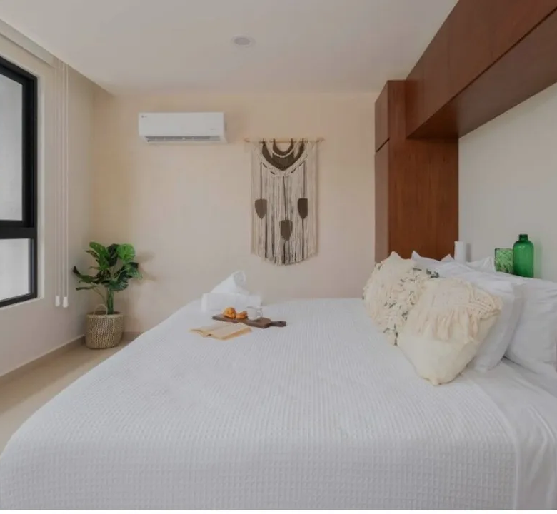 Phimai: 1-Bedroom Condo with Rooftop Pool in Aldea Zama, Tulum