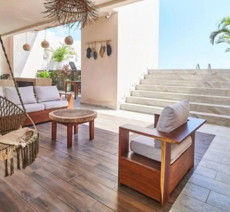 Phimai: 1-Bedroom Condo with Rooftop Pool in Aldea Zama, Tulum
