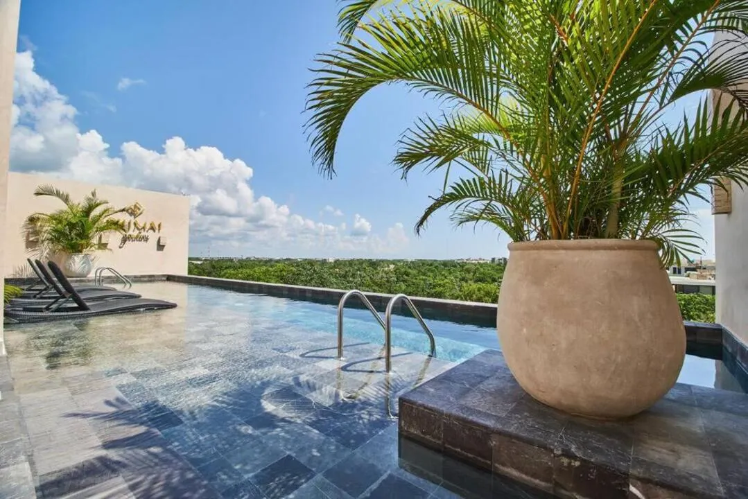 Phimai: 1-Bedroom Condo with Rooftop Pool in Aldea Zama, Tulum