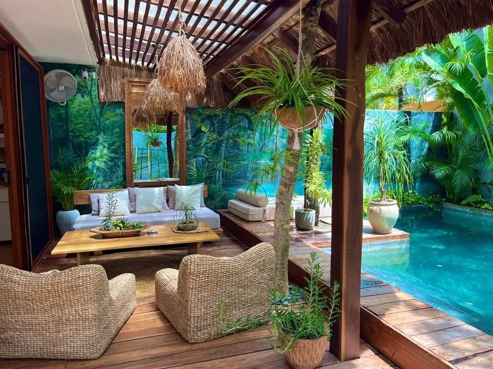 riviera-tulum-residencial-4-bedroom-villa-terrace-06 Terrace with ceiling fan at the Riviera Tulum villa