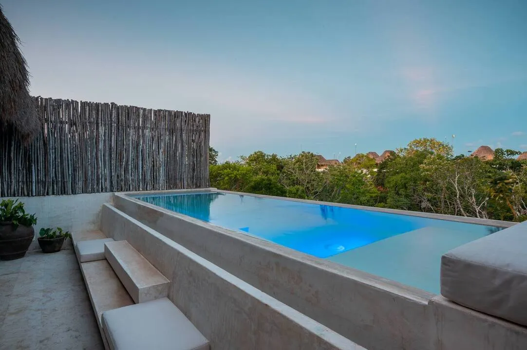 Sky Jungle Luum Zamá: Penthouse en Venta en Tulum con Alberca en Rooftop
