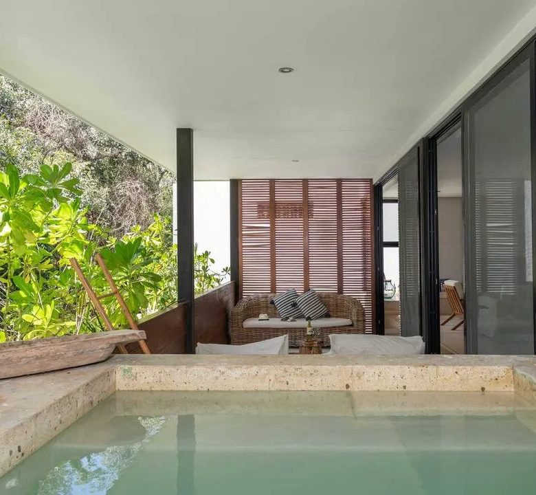 Sundara 201, Aldea Zama, Tulum: 2-Bedroom Condo with Plunge Pool