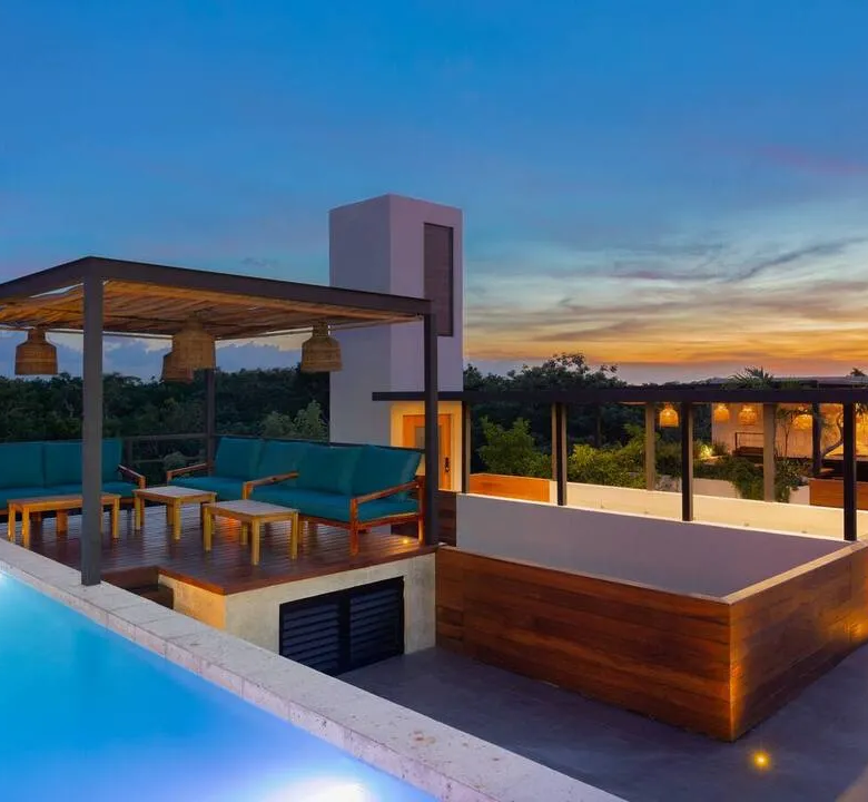 Sundara 201, Aldea Zama, Tulum: 2-Bedroom Condo with Plunge Pool