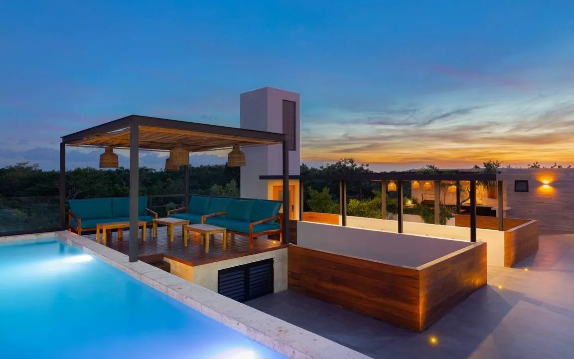 Sundara 201, Aldea Zama, Tulum: 2-Bedroom Condo with Plunge Pool
