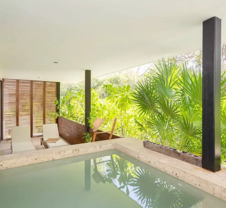 Sundara 201, Aldea Zama, Tulum: 2-Bedroom Condo with Plunge Pool