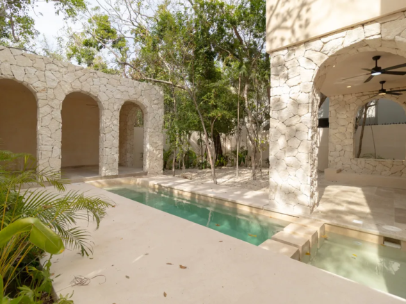 Private pool and terrace at Villa Arcos