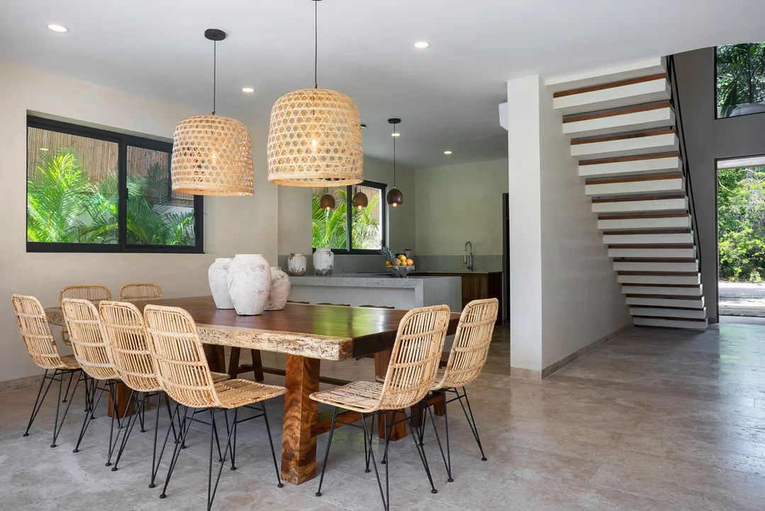 Villa Eterea: 5-Bedroom Stone-and-Wood Villa in Aldea Zama, Tulum