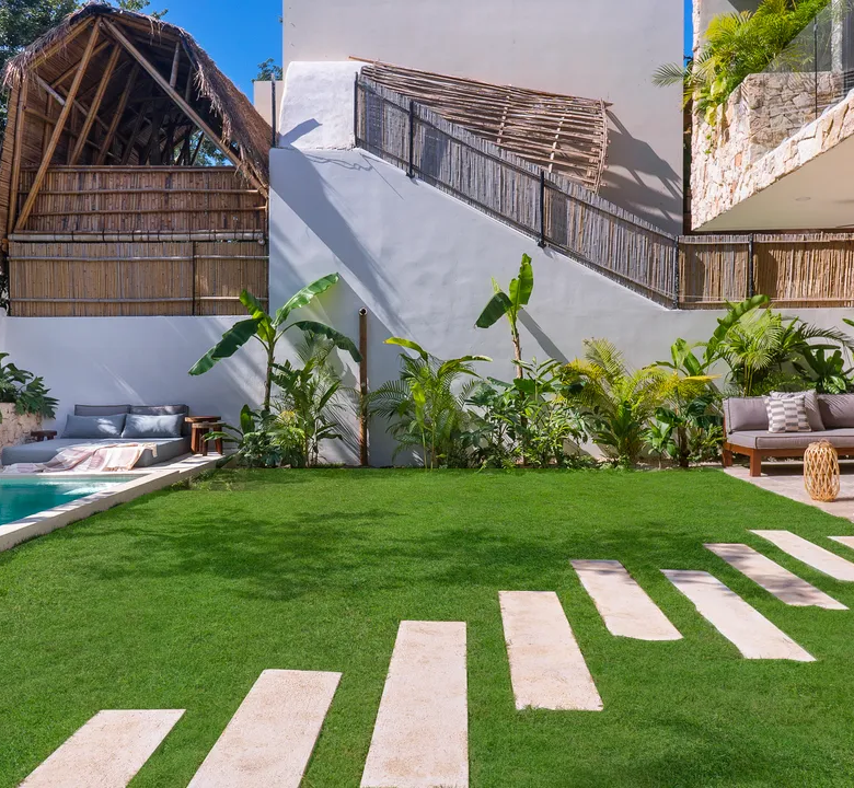 Villa Eterea: 5-Bedroom Stone-and-Wood Villa in Aldea Zama, Tulum