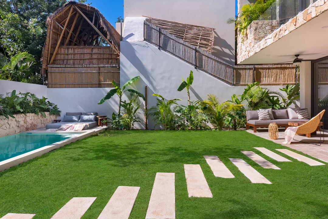 Villa Eterea: 5-Bedroom Stone-and-Wood Villa in Aldea Zama, Tulum