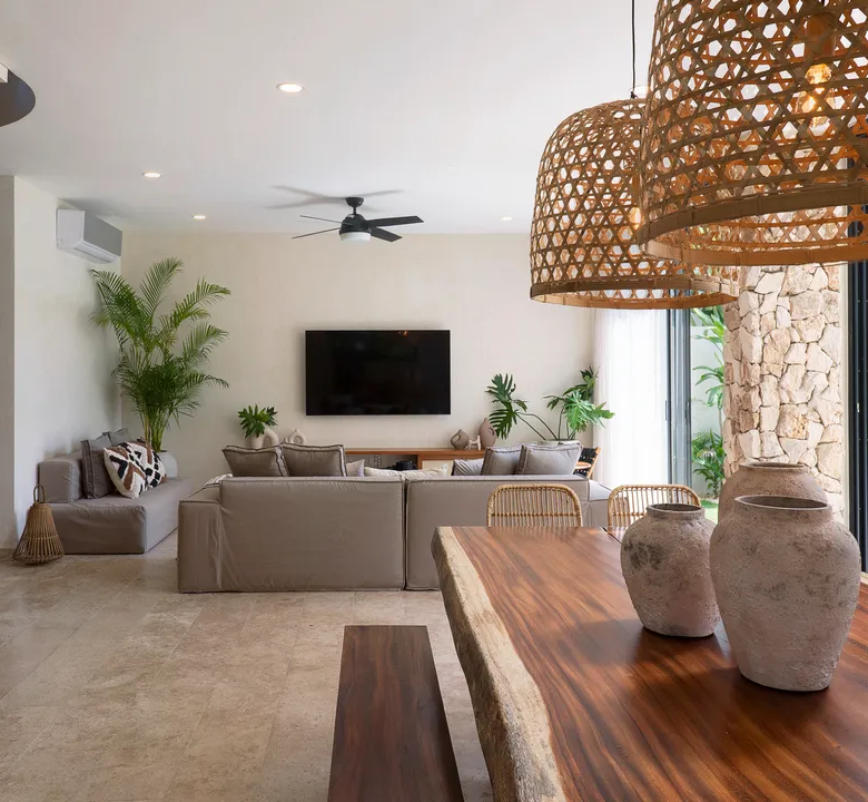 Villa Eterea: 5-Bedroom Stone-and-Wood Villa in Aldea Zama, Tulum
