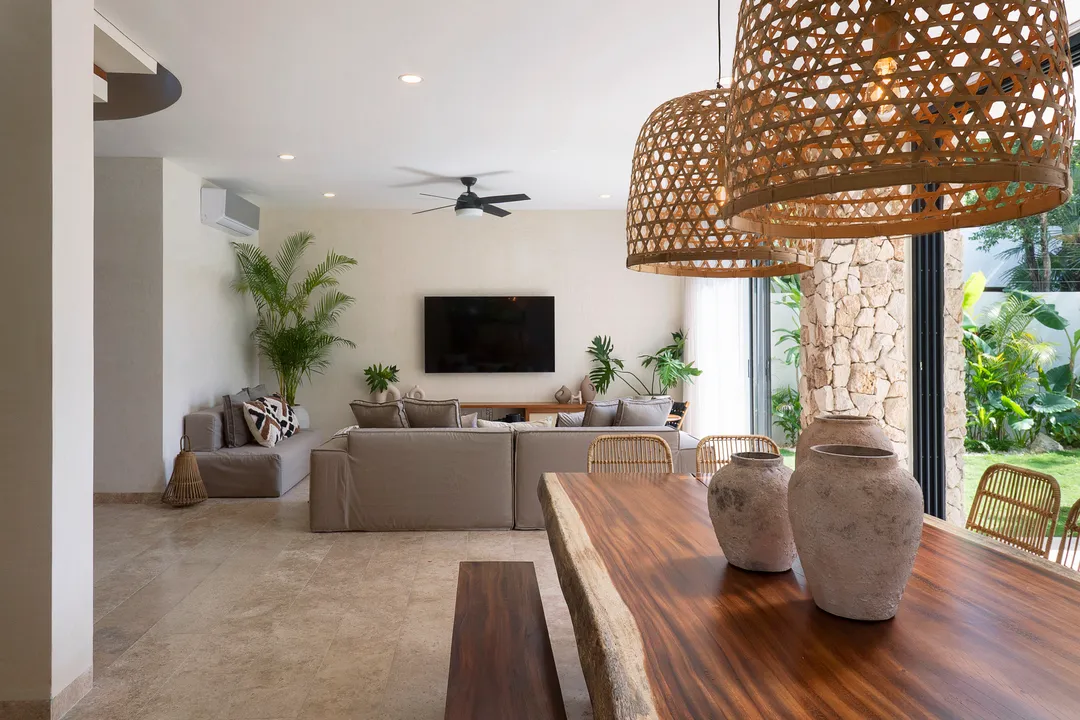 Villa Eterea: 5-Bedroom Stone-and-Wood Villa in Aldea Zama, Tulum