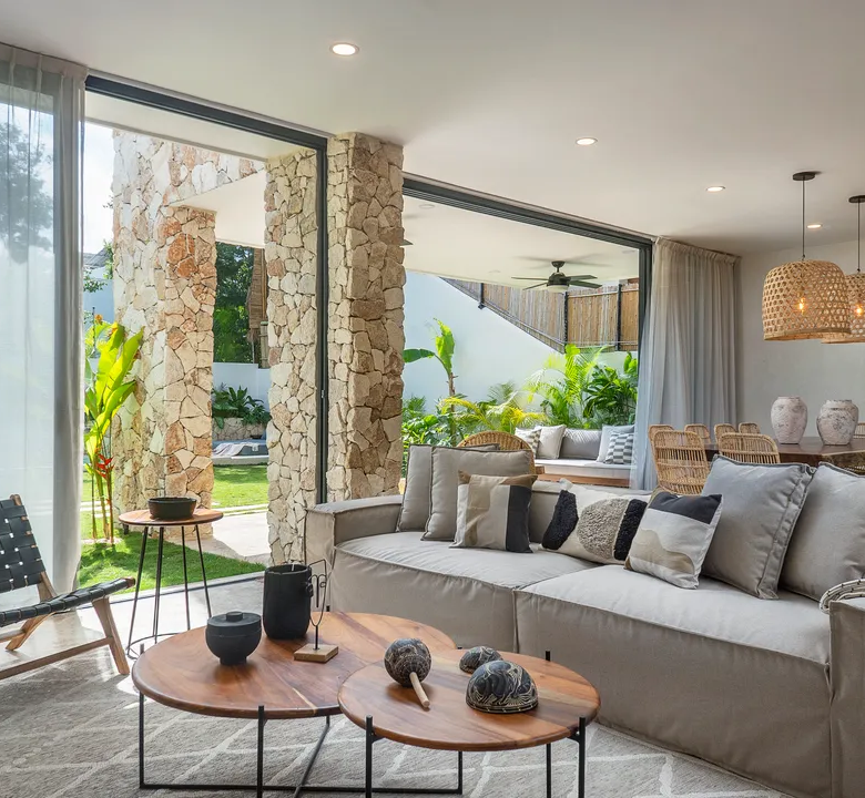 Villa Eterea: 5-Bedroom Stone-and-Wood Villa in Aldea Zama, Tulum
