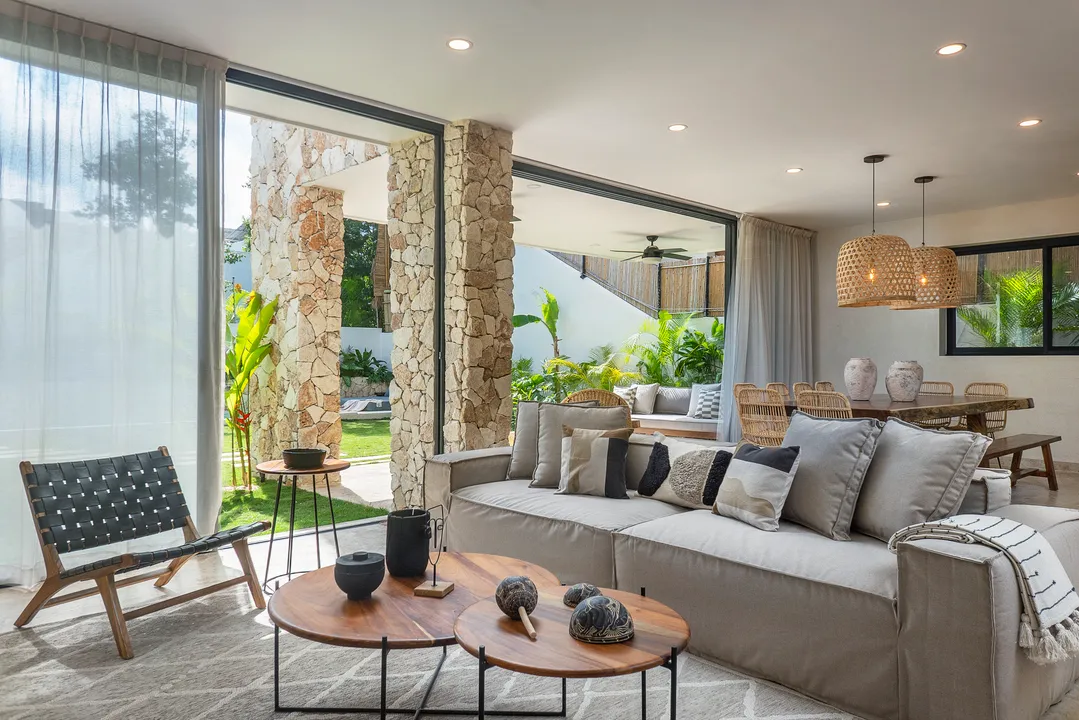 Villa Eterea: 5-Bedroom Stone-and-Wood Villa in Aldea Zama, Tulum
